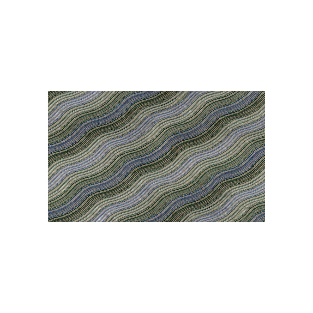 Water Stripe Emb-Juniper/Lake