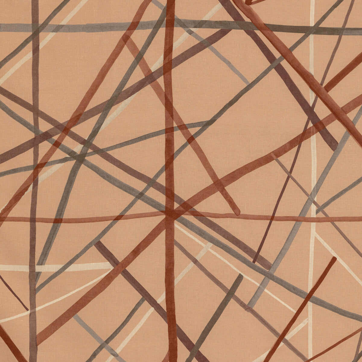 Simpatico Print-Faded Terracotta