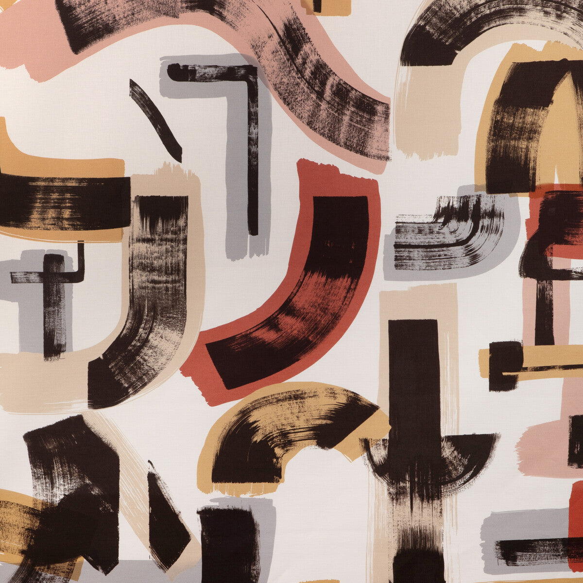 Bleecker Print-Spice/Gold