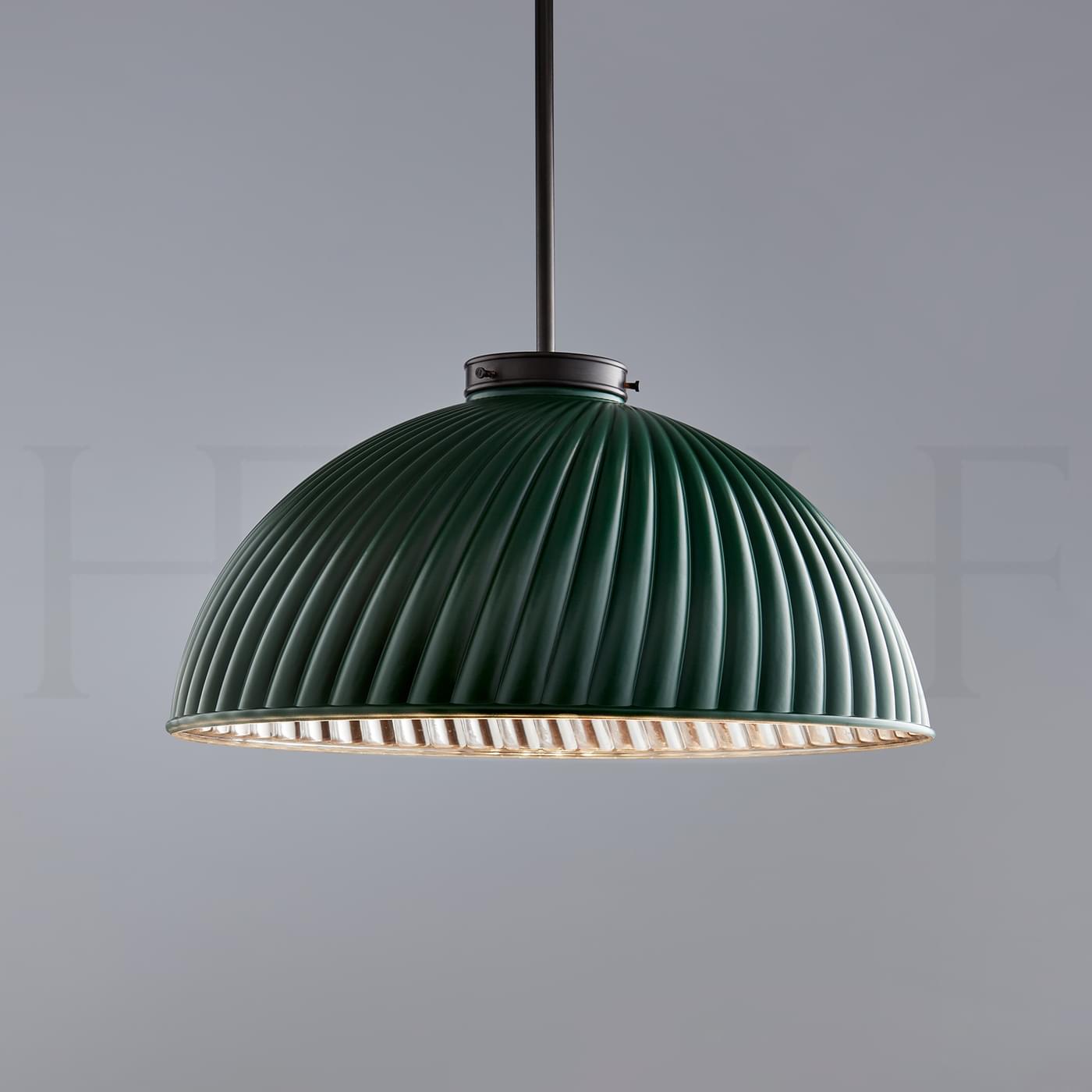 Tiber Pendant With Silver Interior-Large
