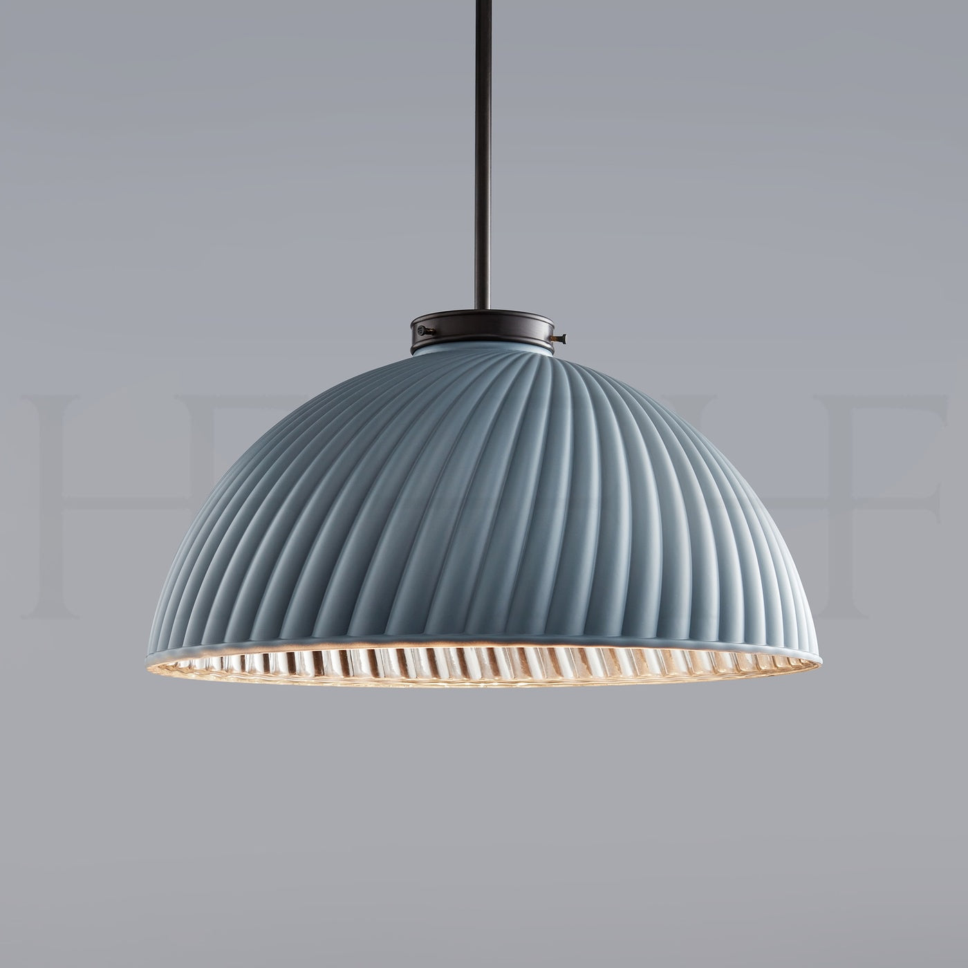 Tiber Pendant With Silver Interior-Large