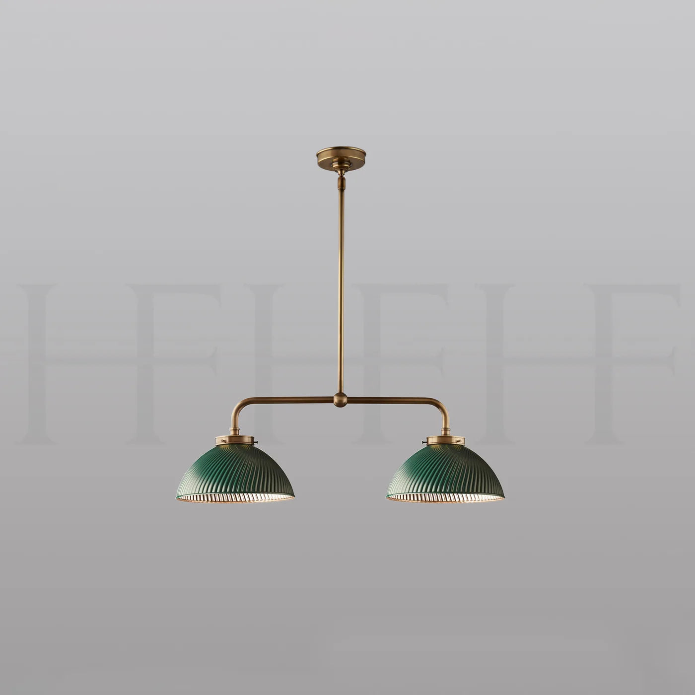 Tiber Double Pendant on Rod, Small