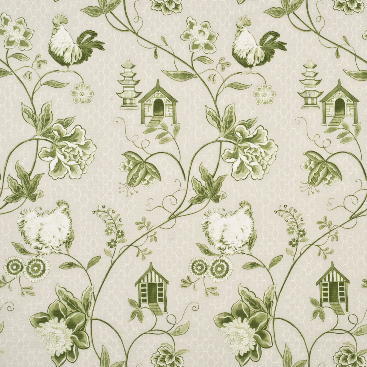 Bantam Toile-Green
