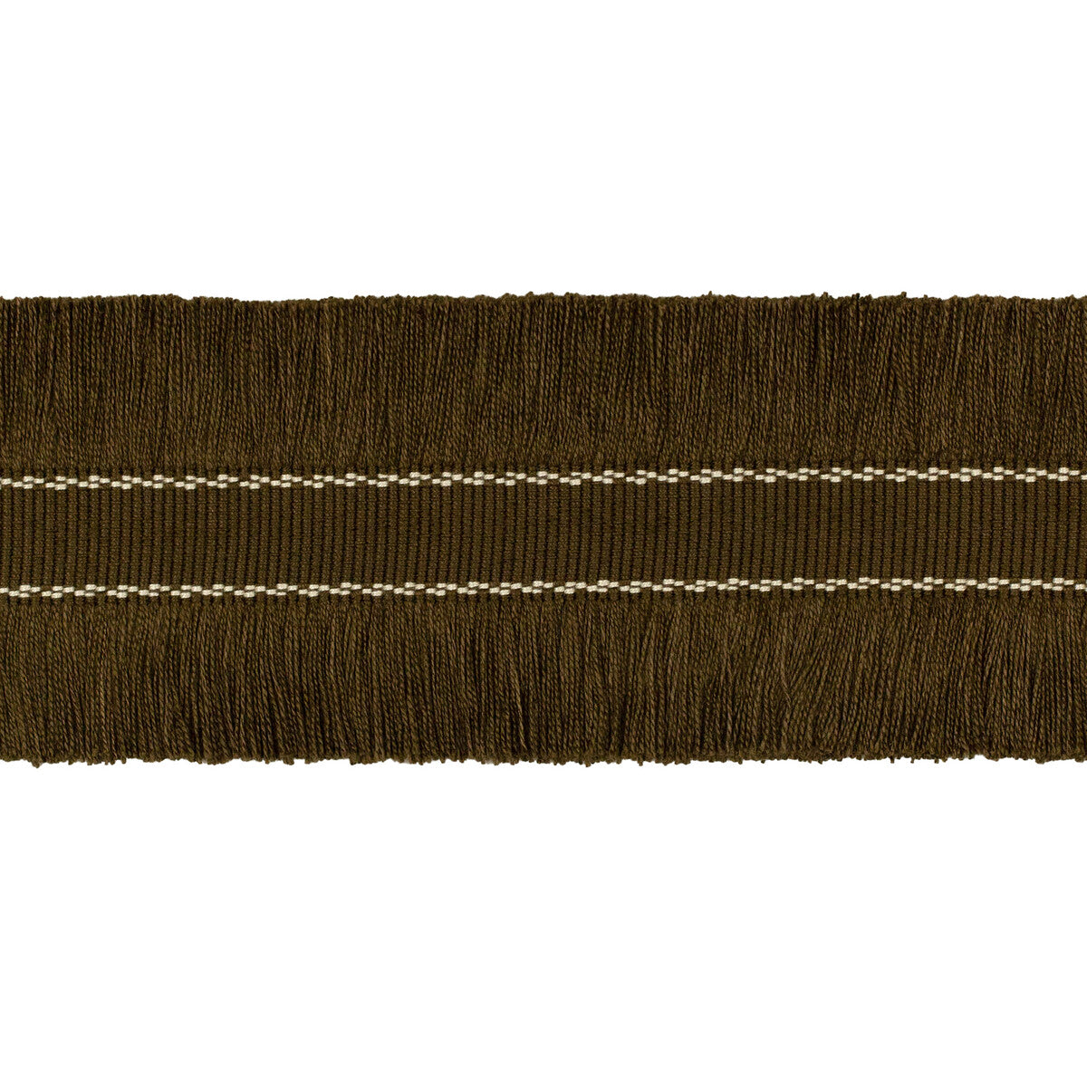 Cut Ruche Fringe-Bronze