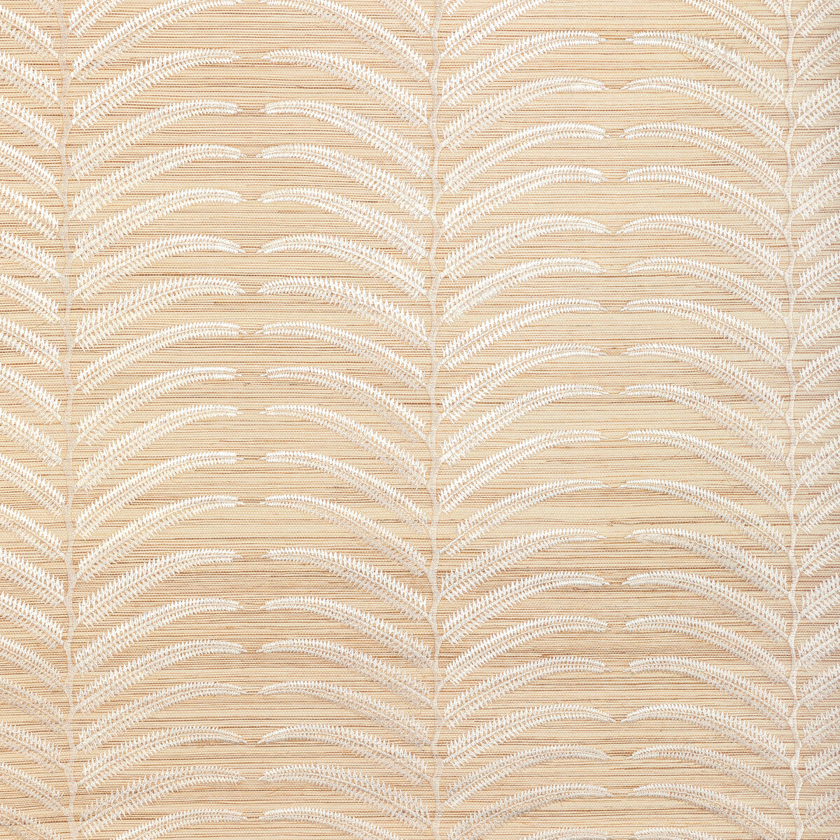 Plantae Emb Sisal-Ivory