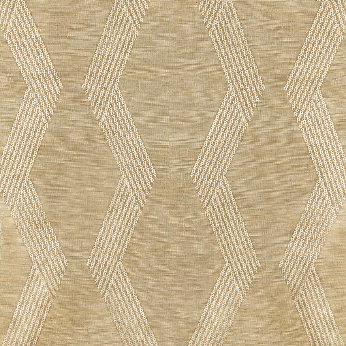 Chainlink Emb Sisal-Gold