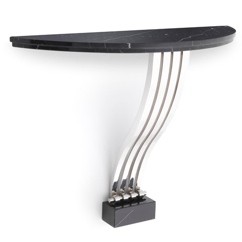 113965 - Console Table Renaissance polished stainless steel