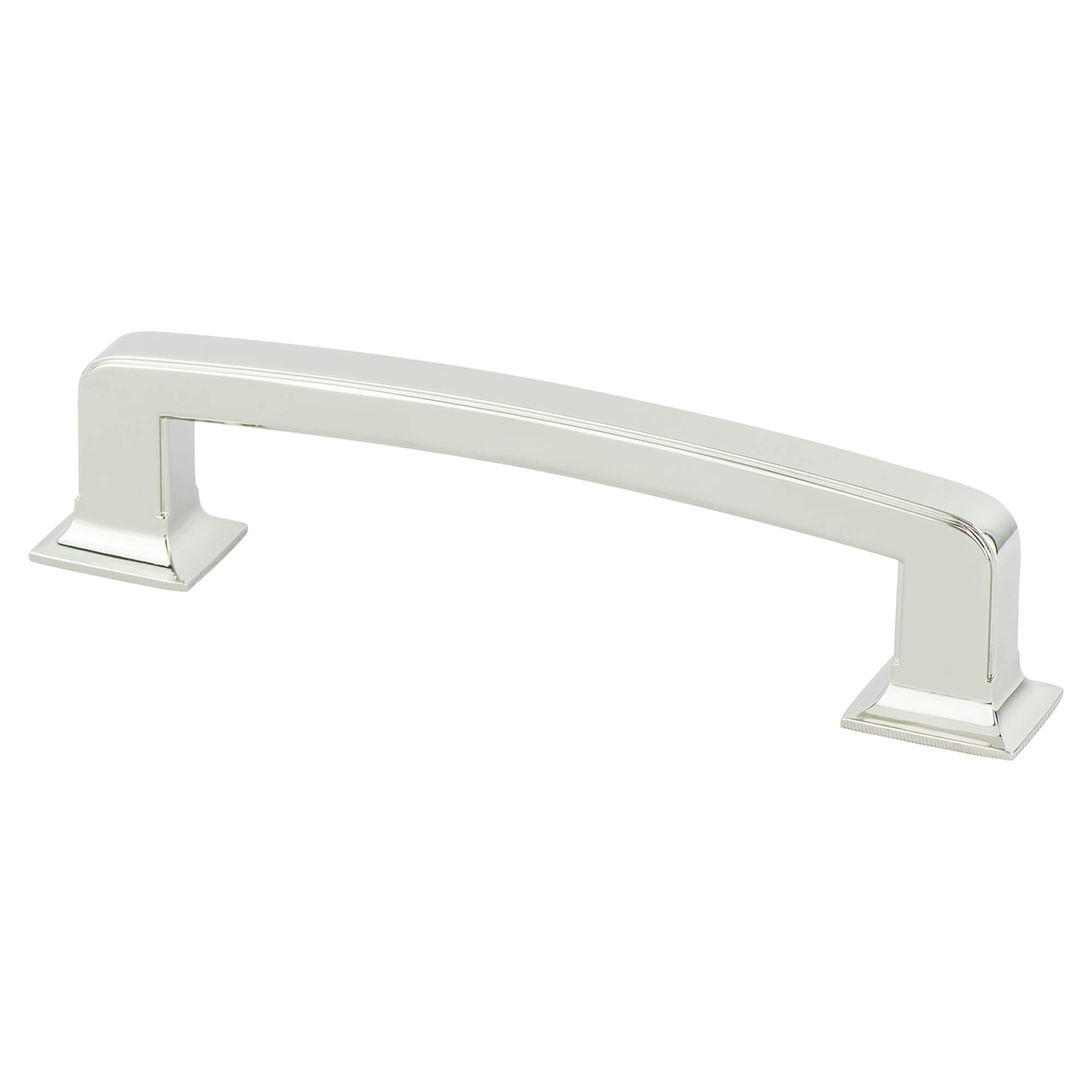 Designers Group Ten 128mm CC Polished Nickel Hearthstone Pull