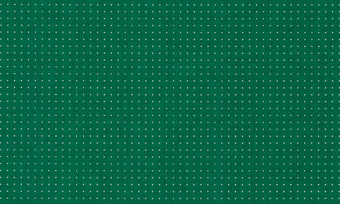 31021 Le Corbusier Dots -  Green / White