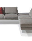 1439-207 Armless Chair Right Ottoman
