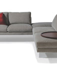 1439-207 Armless Chair Right Ottoman