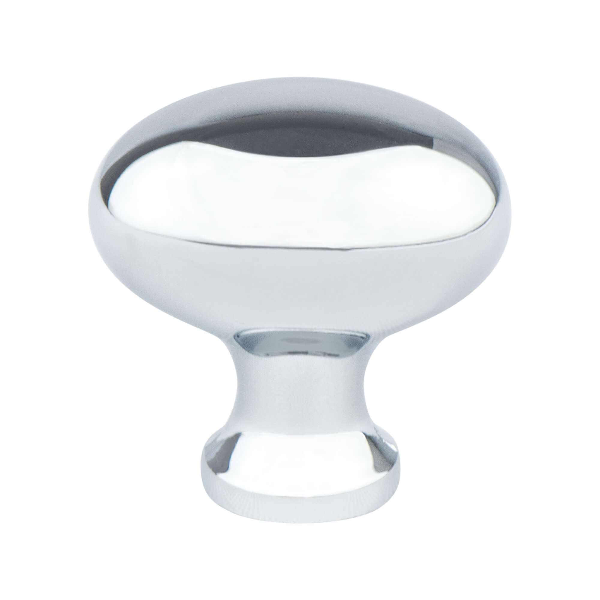 Valencia Polished Chrome Oval Knob - Extreme Finish Product