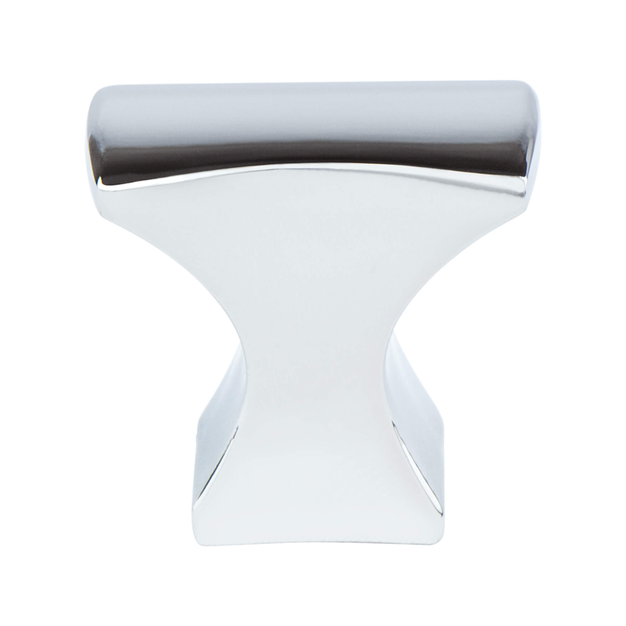 Aspire Polished Chrome Knob - This knob has a tooth on the bottom.