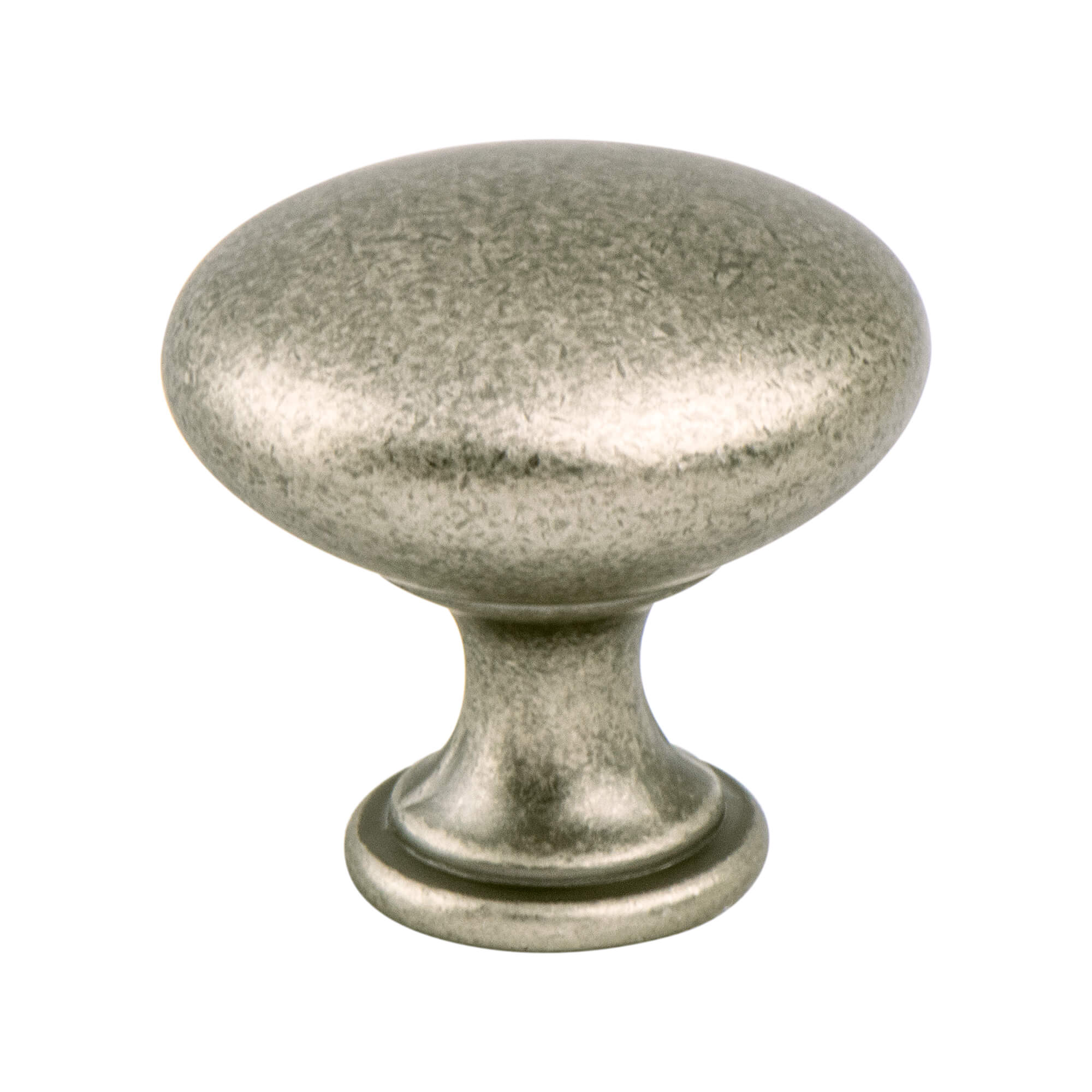 Traditional Advantage One Weathered Nickel Round Knob