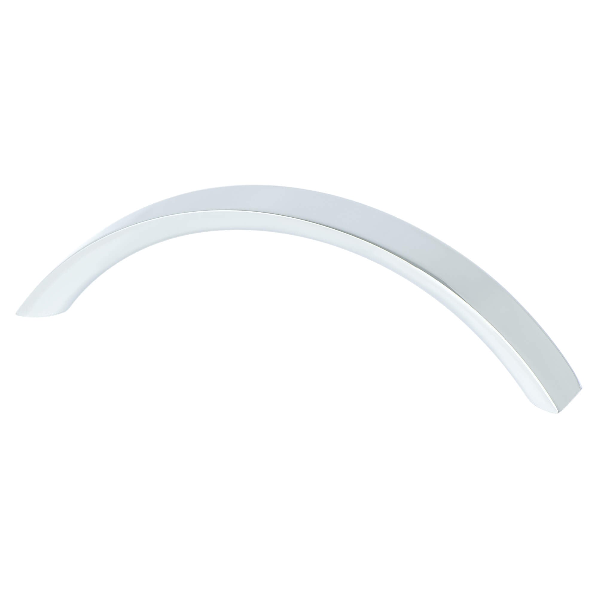 Contemporary Advantage Four 96mm CC Polished Chrome Flat Arch Pull