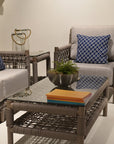 Taos Coffee Table with Glass