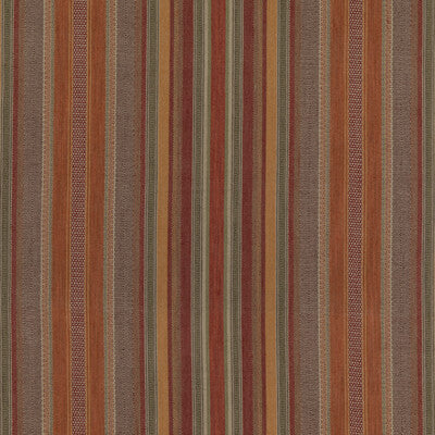 Rustic Stripe-Red/Plum
