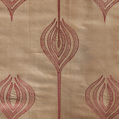 Tulip Embroidery-Rust