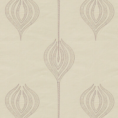 Tulip Embroidery-Mauve
