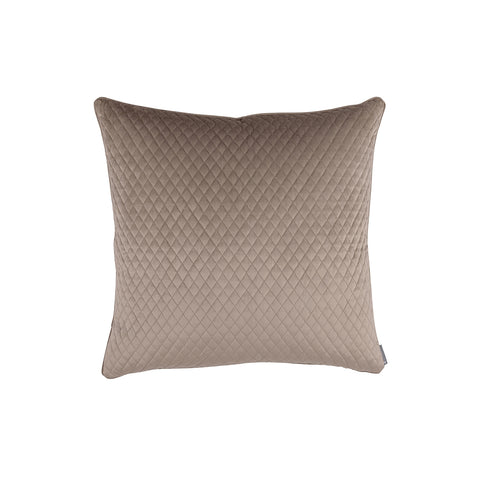 Valentina Quilted Euro Pillow Buff 26x26
