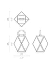 Muse Lantern Outdoor Battery