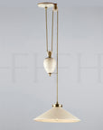 Lucia Rise and Fall Pendant Naturale