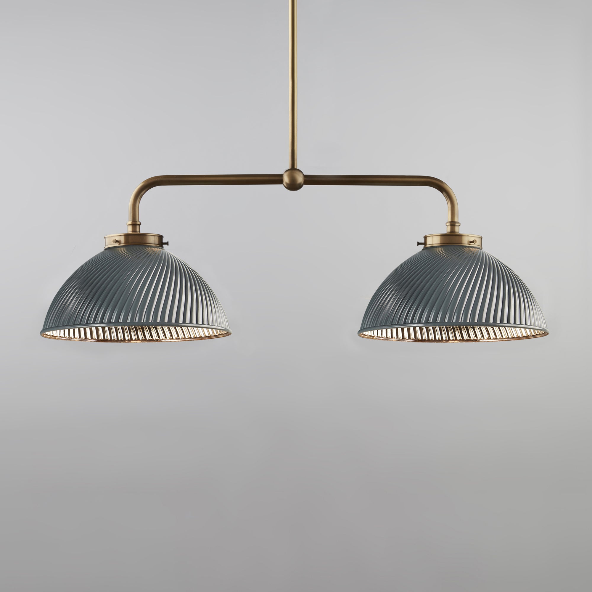 Tiber Double Pendant on Rod, Small