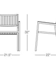 Sicilia Dining Chair with Arms