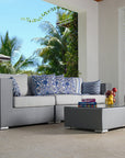 Tangier Rectangular Coffee Table with Glass