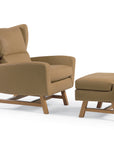 Skoop Chair and Ottoman