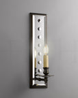 Mirror Back Wall Light with Spots