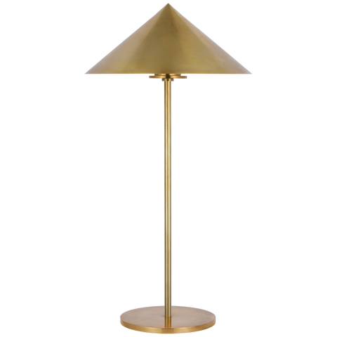 Orsay Small Table Lamp in Hand-Rubbed Antique Brass