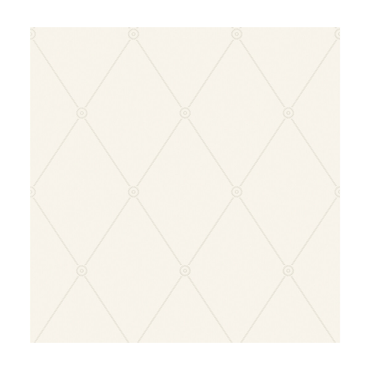 Large Georgian Rope Trellis-Ivory