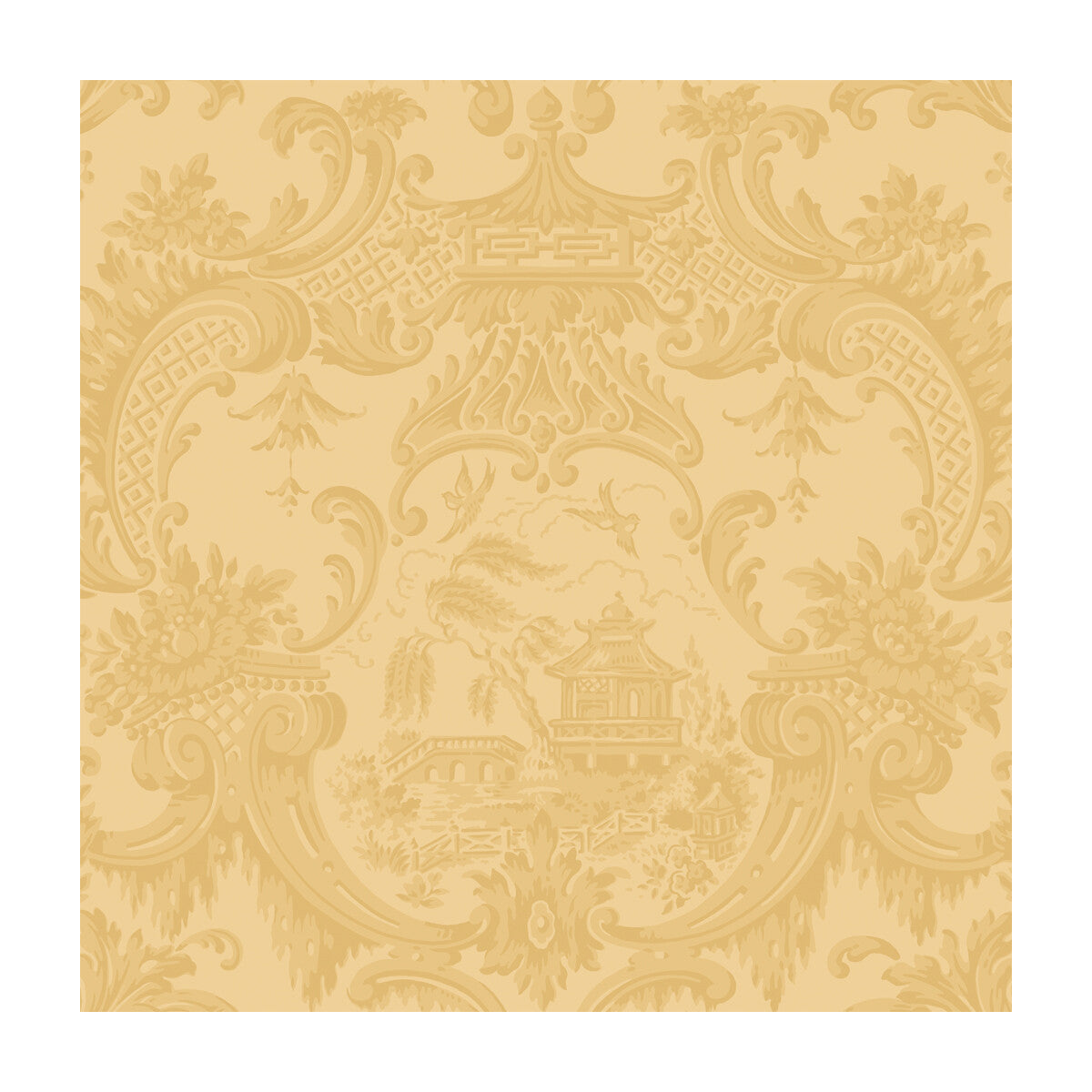 Chippendale China-Yellow