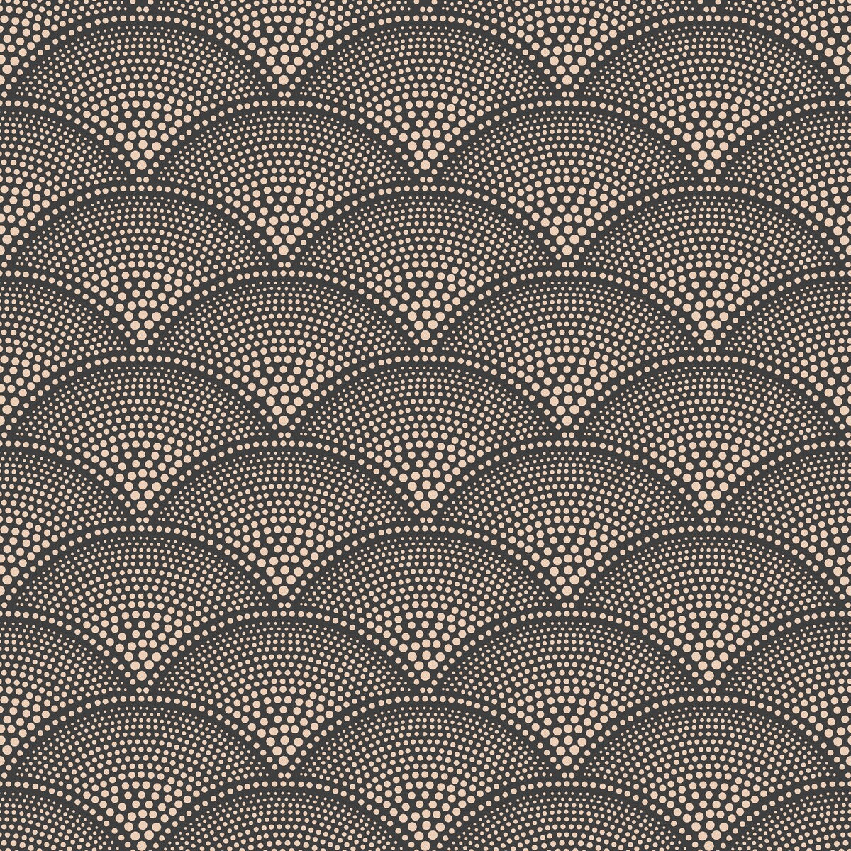 Feather Fan-Charcoal/Bronze