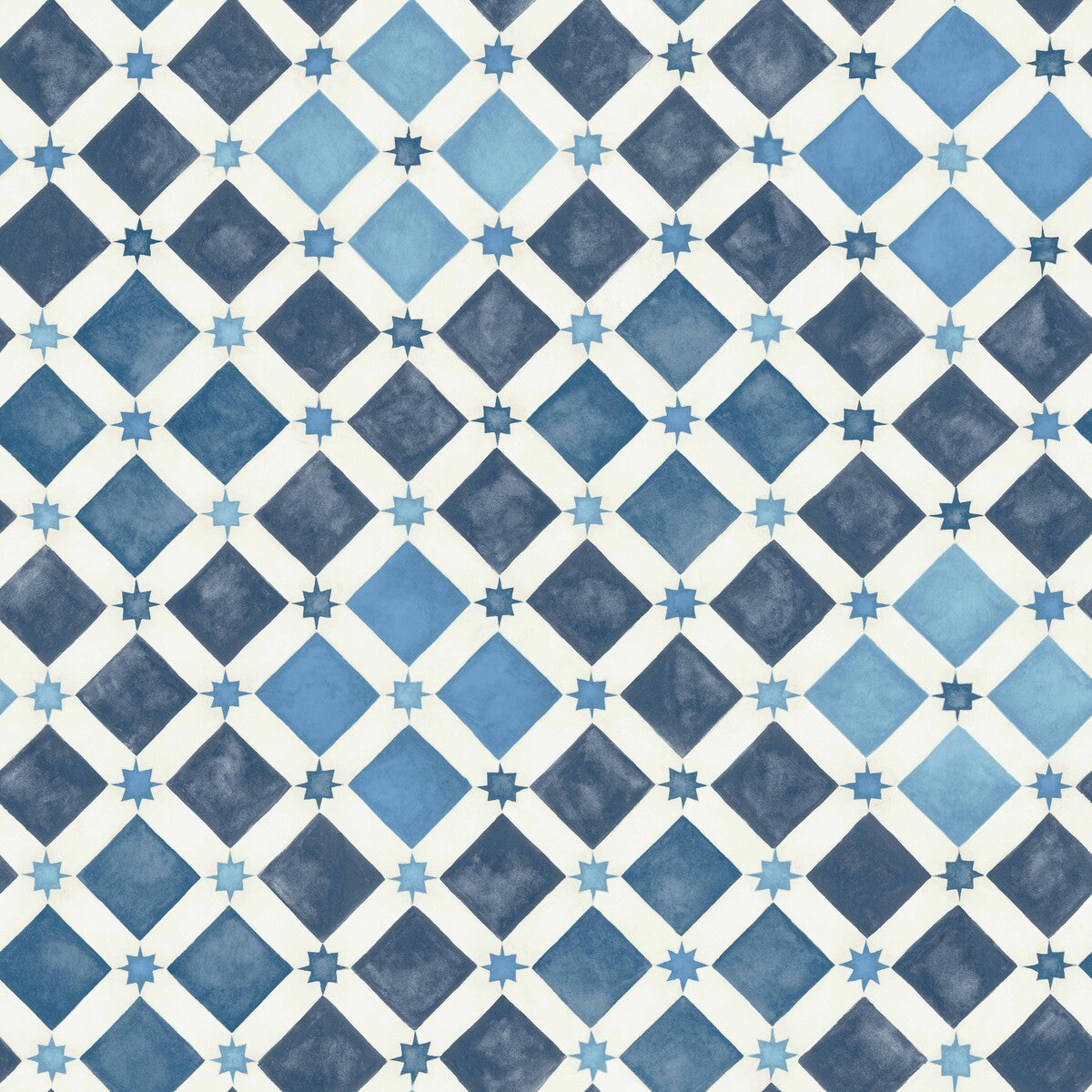 Zellige-China Blue &amp; White