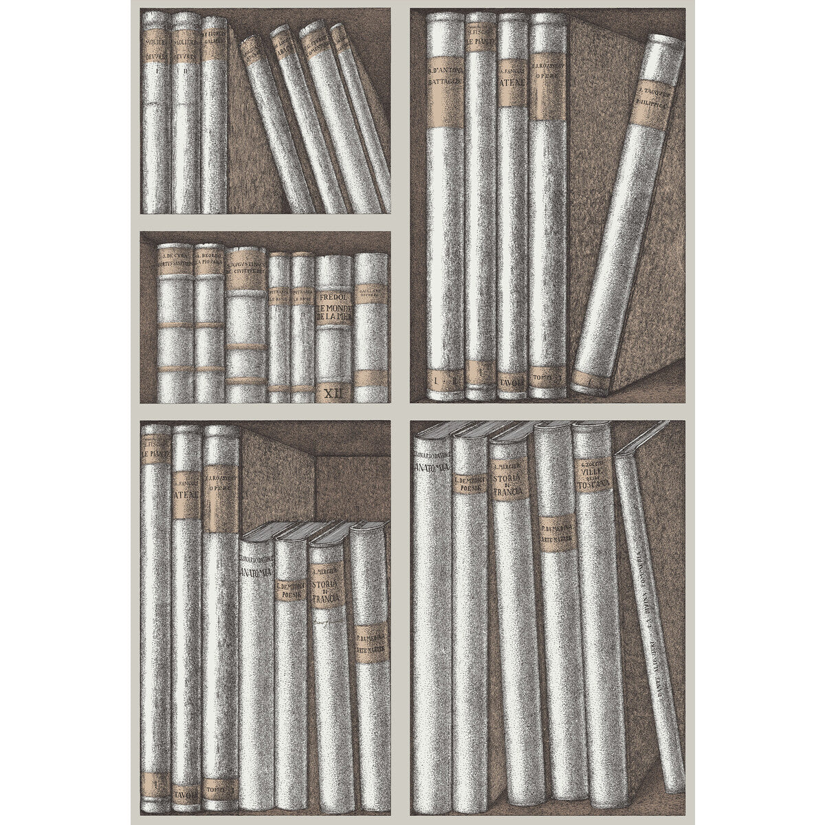 Ex Libris-Stone/Linen