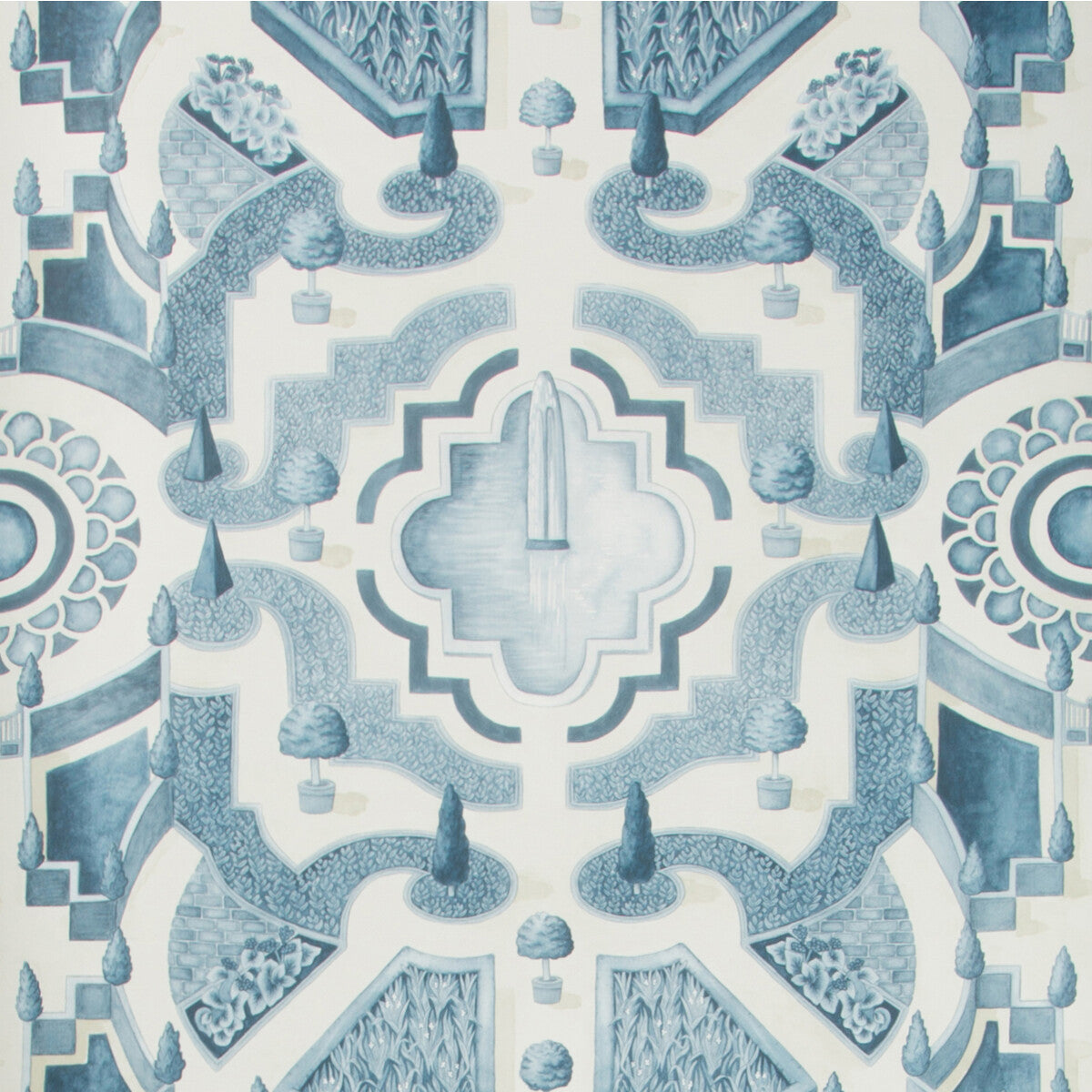 Topiary-China Blue