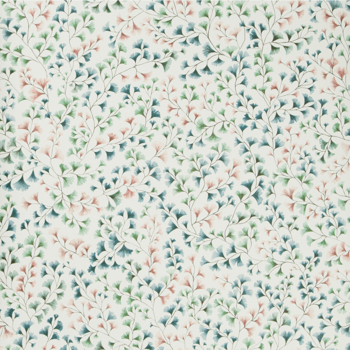 Maidenhair-Petrol/Blush/M