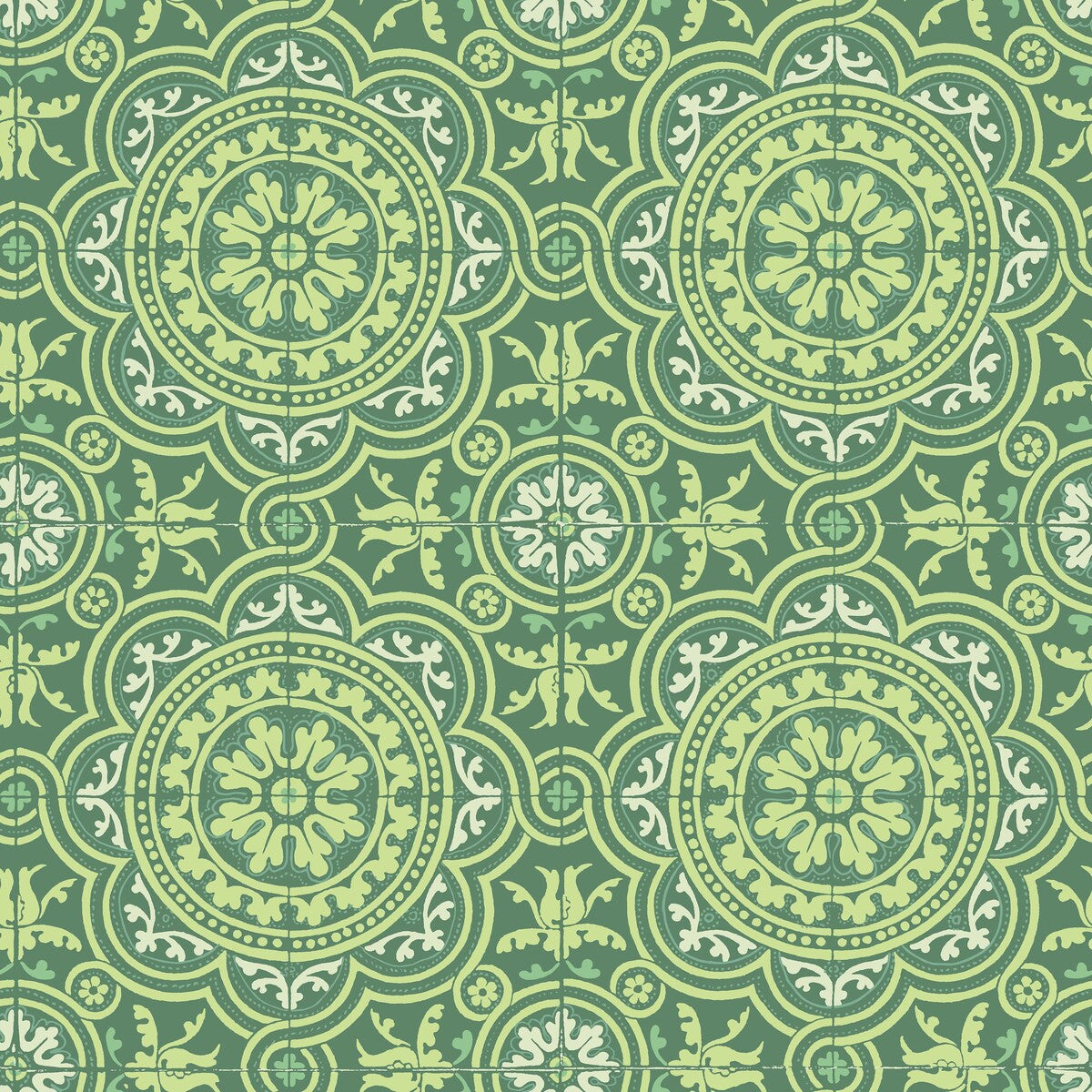 Piccadilly-Leaf Green &amp; Mint On Forest