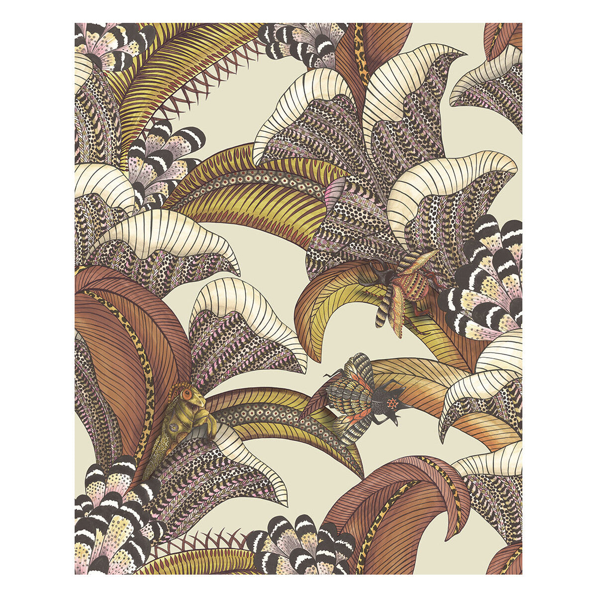 Hoopoe Leaves-Crimson