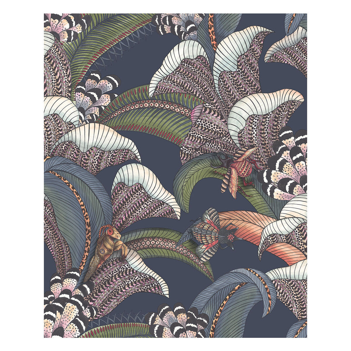 Hoopoe Leaves-Midnight