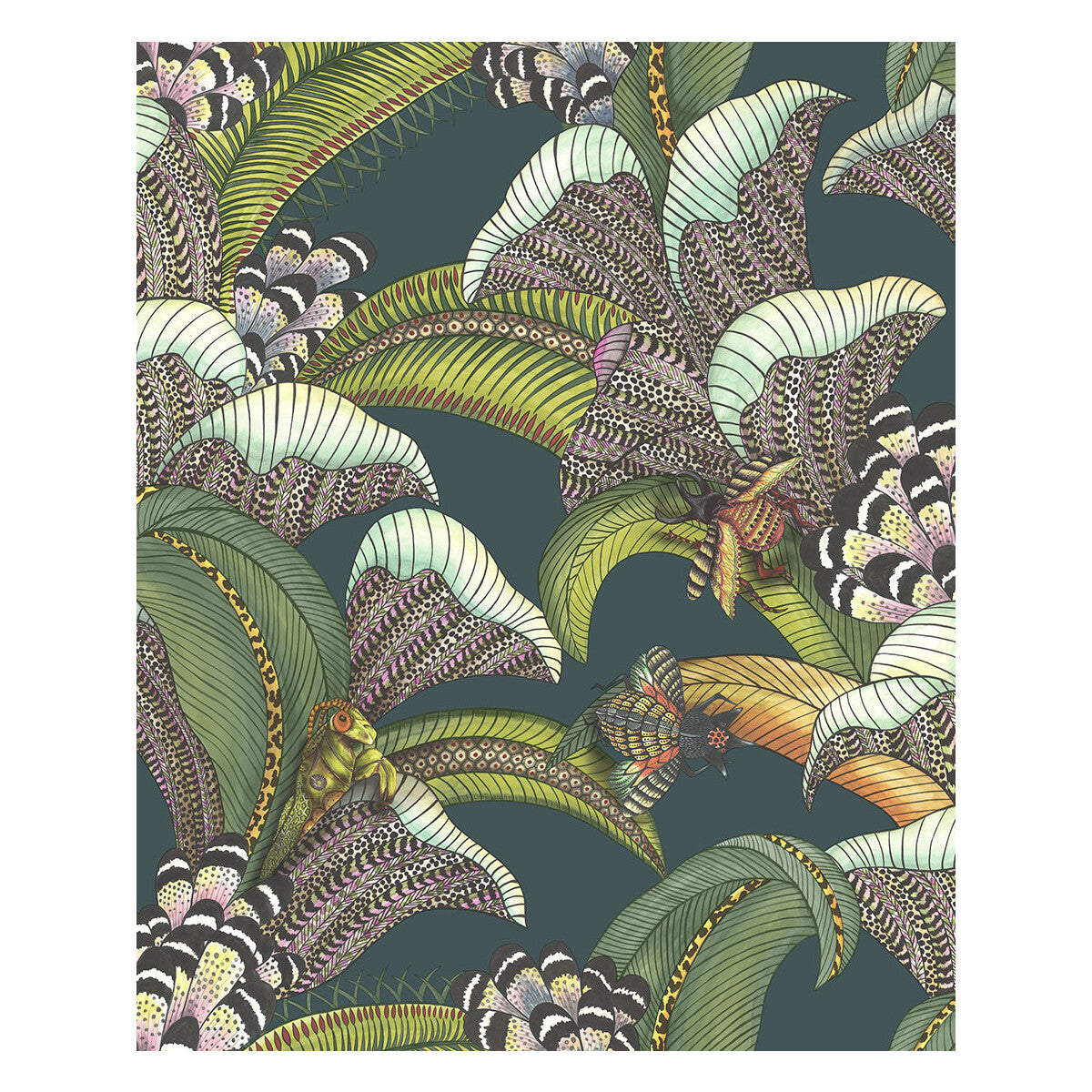 Hoopoe Leaves-Viridian