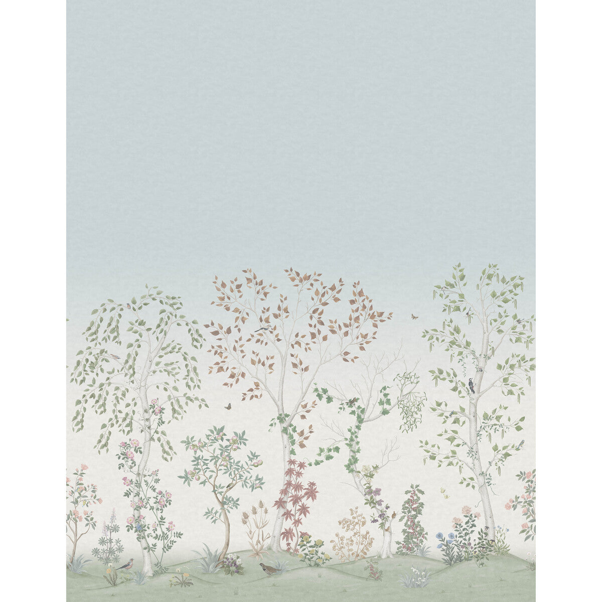 Seasonal Woods-Clear Skies