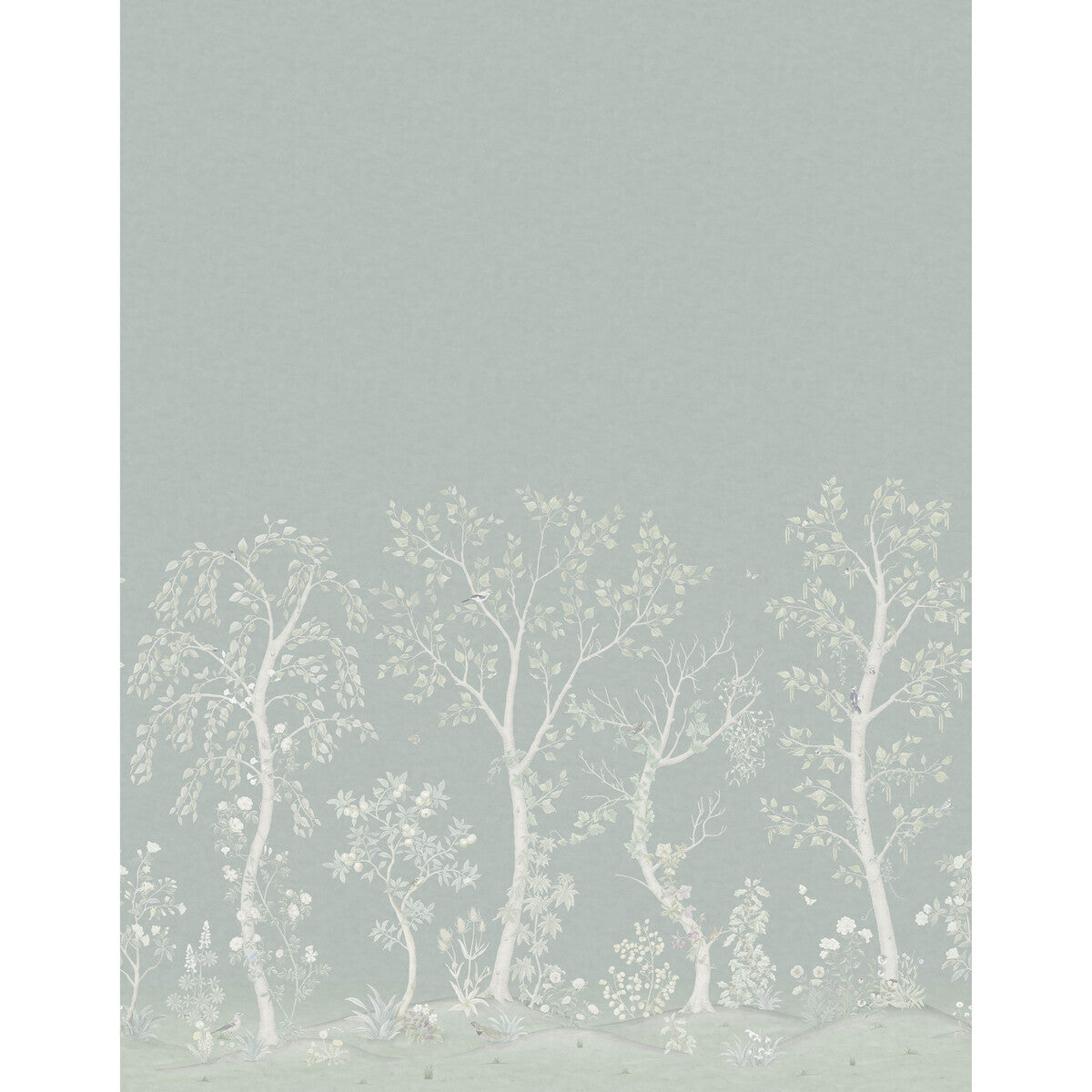 Seasonal Woods Silk-Jade / Sage Silk