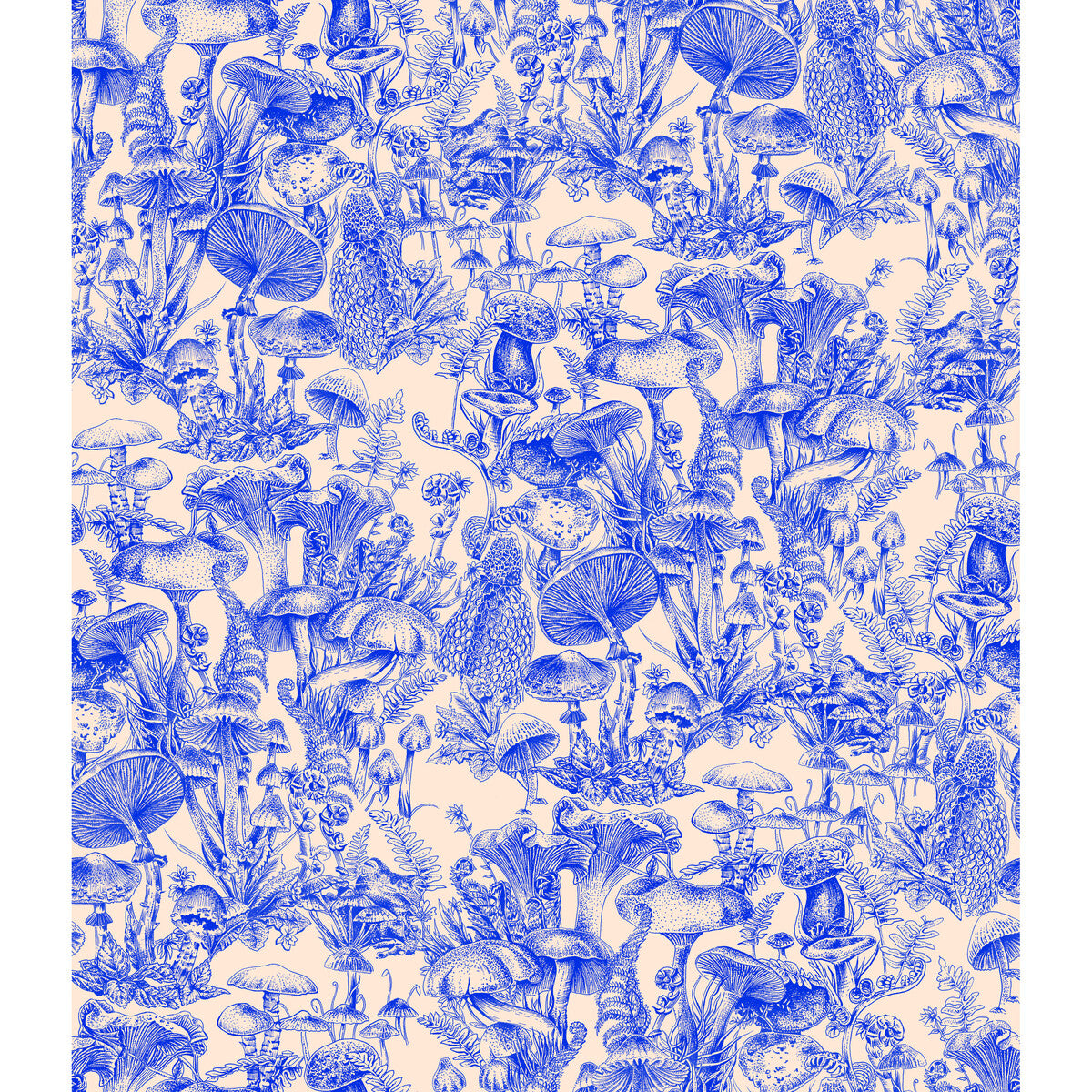 Fungi Forest-Navy