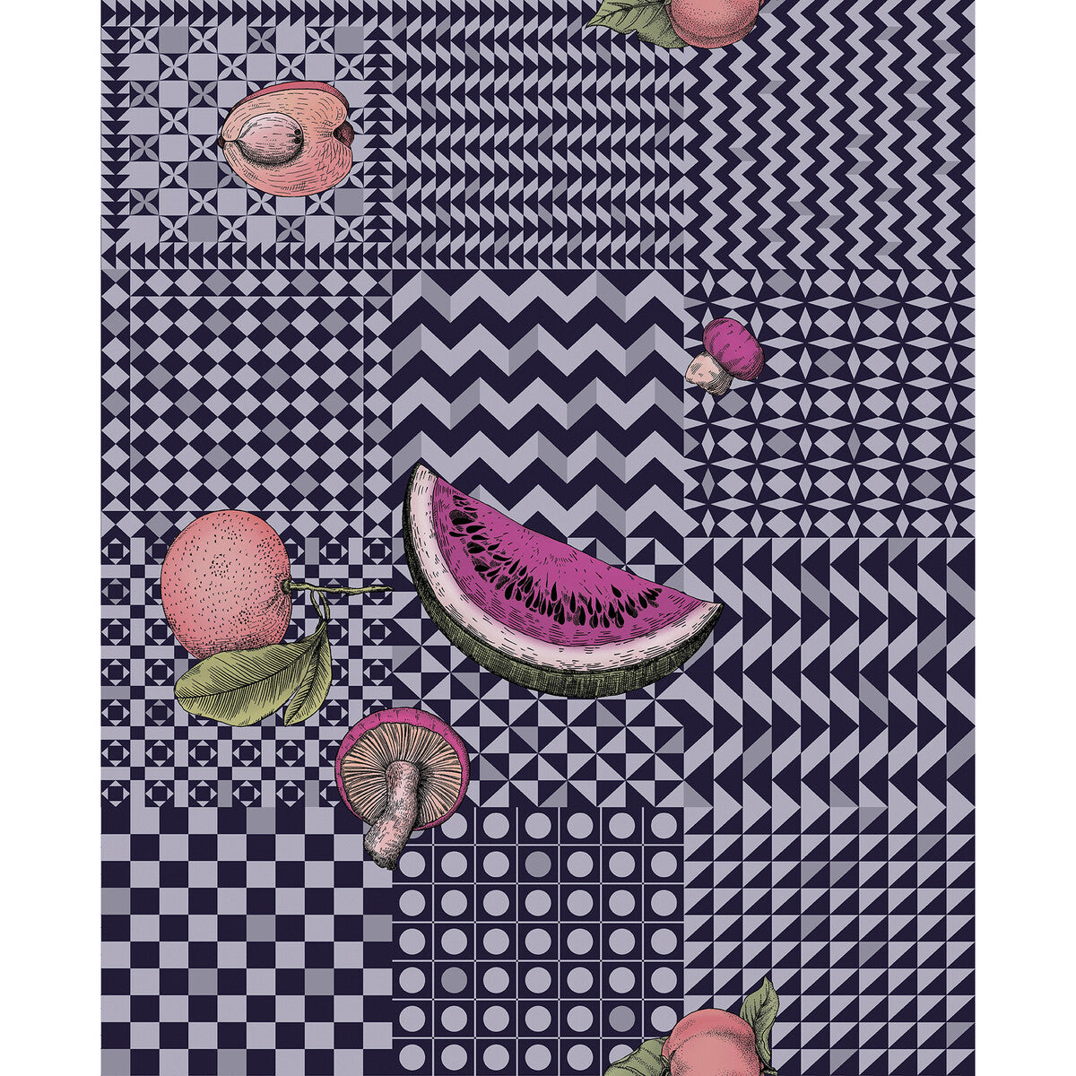 Frutta E Geometrico-Ink
