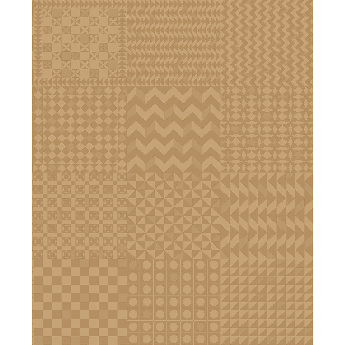 Geometrico-Gold On Gold