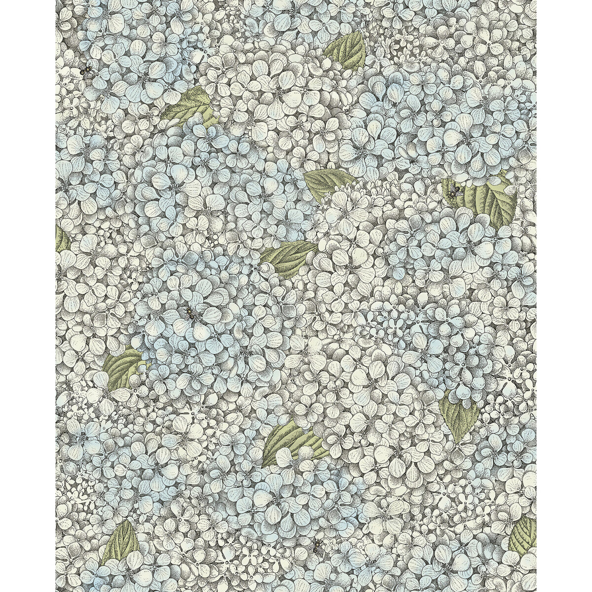Ortensia-Blue &amp; Cream