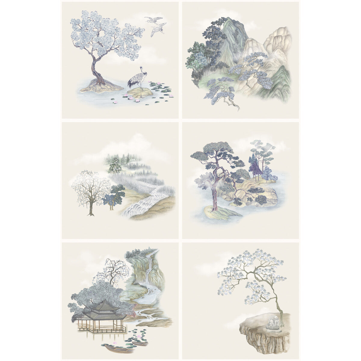 Tile Toile-Blue